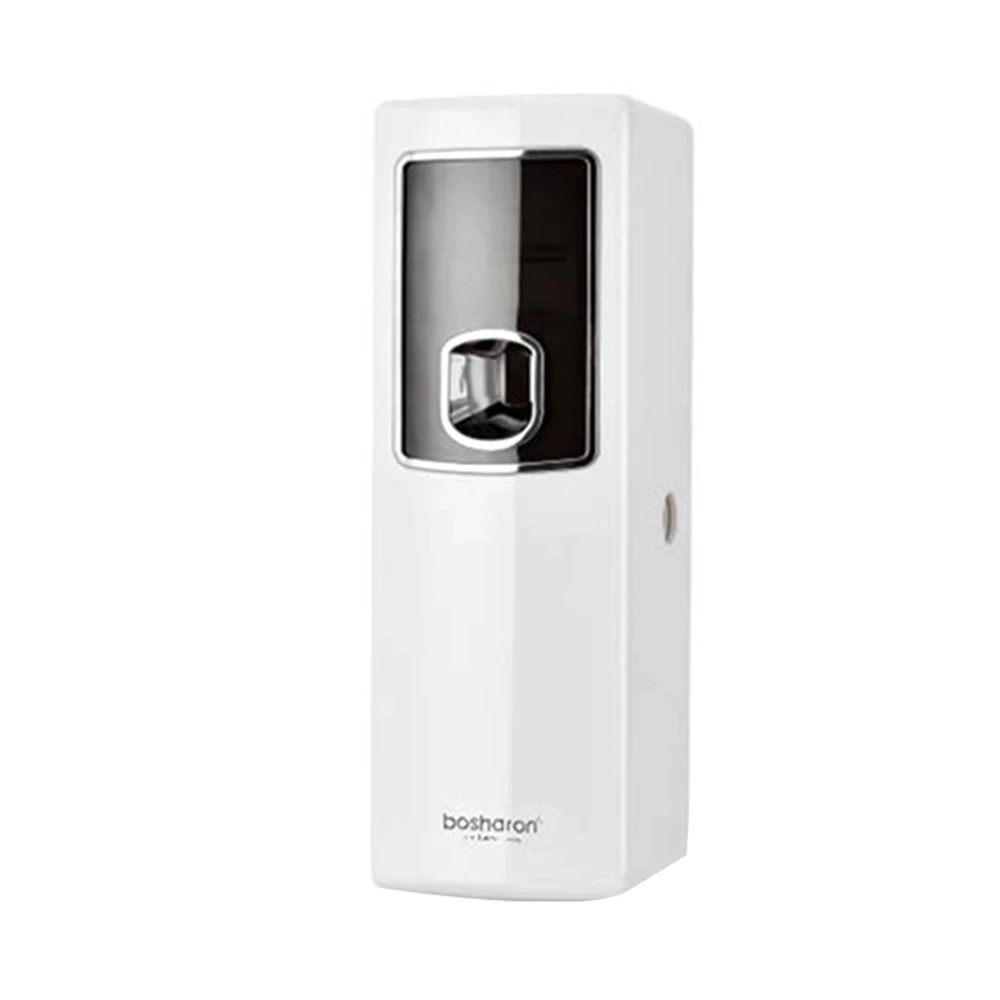 

Smart Automatic White Aerosol Dispenser Air Freshener Fragrance Sprayer for Hotel Home Wall Mount