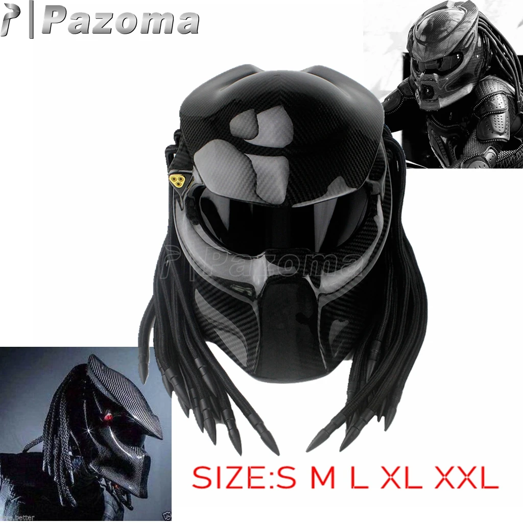 predator motorbike helmet