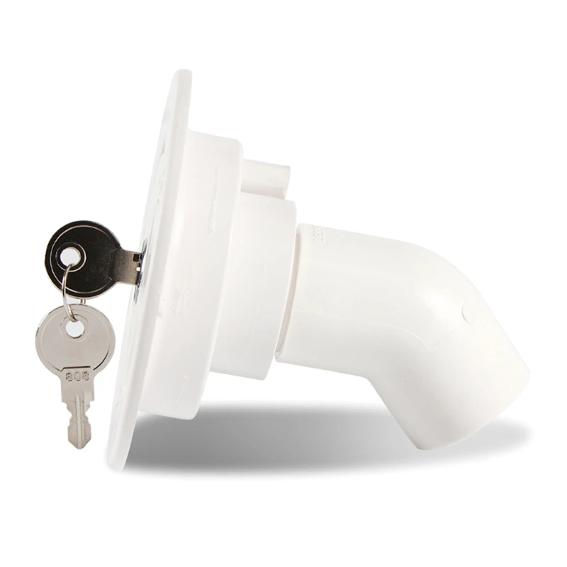 Water Fill Hatch Inlet Gravity Fresh Water Fill Hatch Inlet Filter Lockable for RV Boat Camper Trailer Caravan Accessories