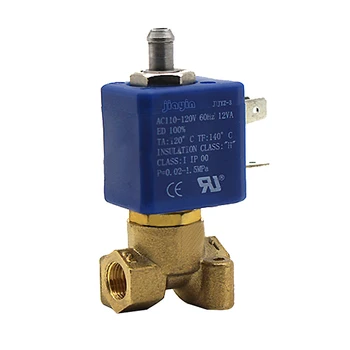 

Jiayin 2/3 way JYZ-3 AC110 to 120V Brass G1/8" High Pressure Solenoid Water Valve for coffe machine ,Steamer,irons,etc