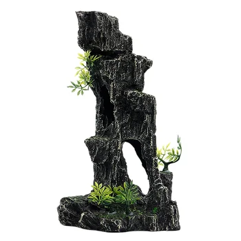 

Fish Tank Artificial Mountain Ornament Resin Mountain Craft Aquarium Stone Mountain Decor