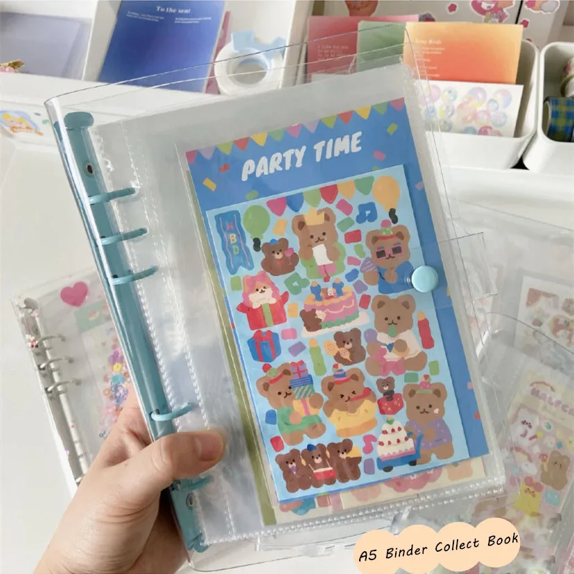 Multifunctional Loose Leaf Sticker & Card Collection Album Organizer