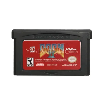 

For Nintendo GBA Video Game Cartridge Console Card Doom 2 English Language US Version