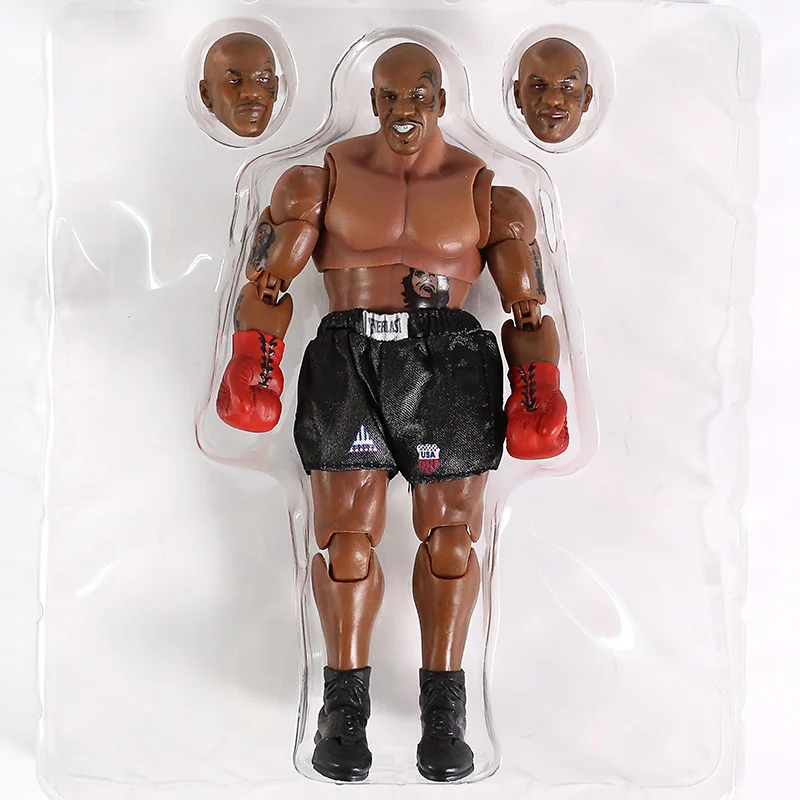 Чемпион по боксу Mike Tyson Final Round Storm коллекционные игрушки из ПВХ - Цвет: B no box