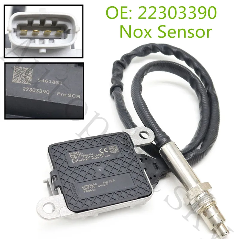22303390 Новый входной датчик Nox для грузовика Volvo VNL VHD VNR Mack CHU CXU GU4 102013 21636091 21567764 |