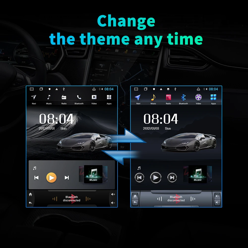 Flash Deal 4G LTE android 9.0 navigation system vertical type radio bluetooth stereo player for Hyundai ix35 tucson  car multimedia player 18