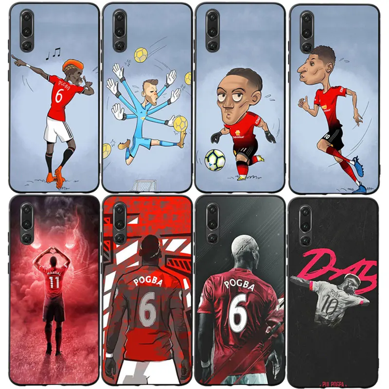 Футбольный чехол Pogba для боевого телефона Huawei P Smart P10 P20 P30 Lite 2019 Honor 7X 8X 9X Mate 10 20X 30 lite