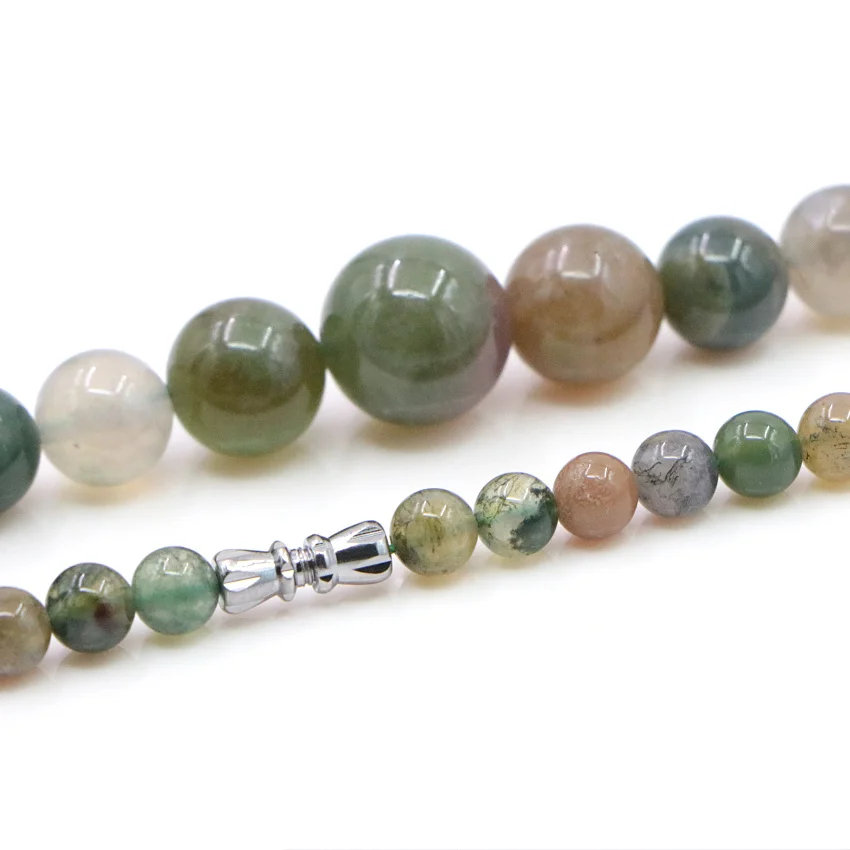 Natural stone agate beaded necklace women in Choker necklaces (4)