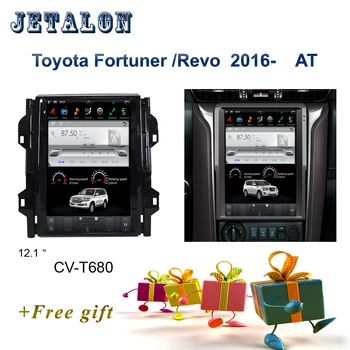 

PX6 Smart 12.1" IPS Screen Tesla Navigation For TOYOTA Fortuner 2016 AT Android Car radio GPS video recorder Car Multimedia