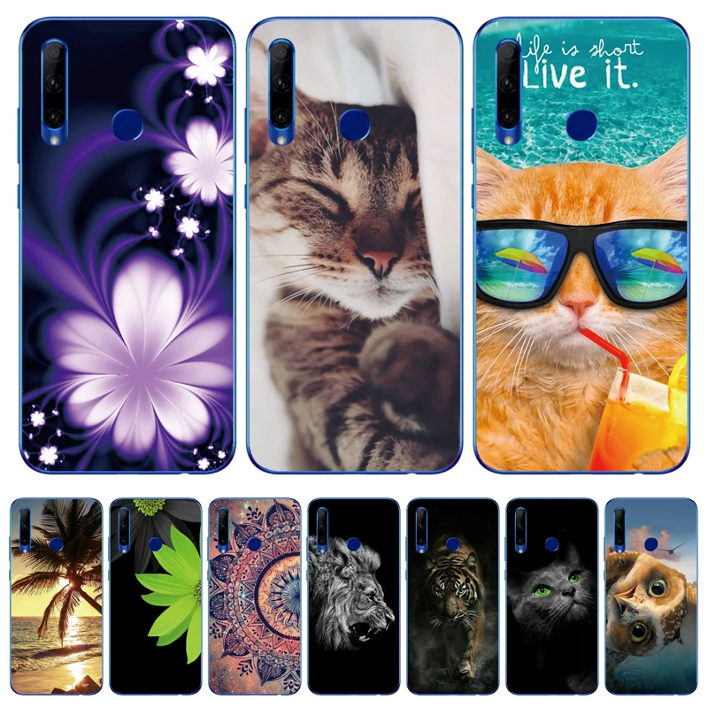 Чехол для Honor 10i HRY LX1T силиконовый чехол из ТПУ задняя крышка телефона Huawei Honor10i 10 i 6