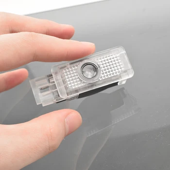 

2pcs Car LED Door Welcome Logo Laser Projector Light For Mercedes Benz C CLK SLK SLR Class W203 W209 R171 R172 C199