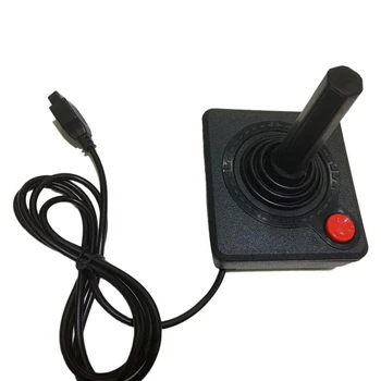 

Gaming Joystick Controller for Atari 2600 Game Rocker with 4-Way Lever and Single Action Button Retro Gamepad