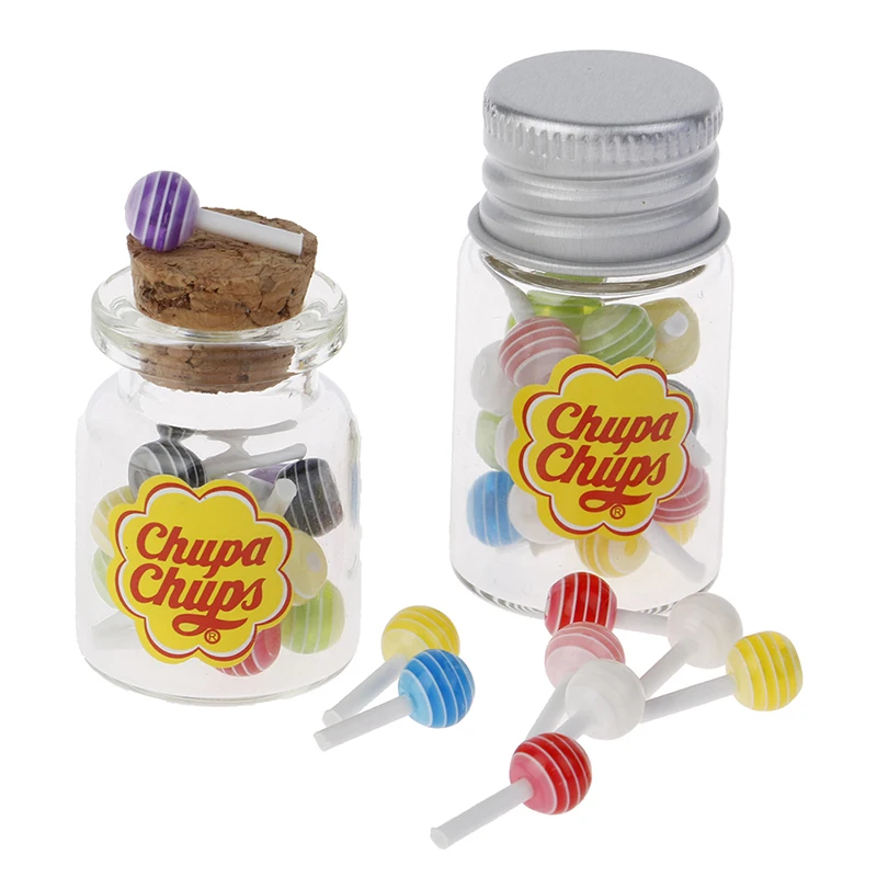 New 1/12 Miniature Food Dessert Sugar Mini Lollipops With Case Holder Candy For Doll House Kitchen Furniture Toys Accessories 4 New 1/12 Miniature Food Dessert Sugar Mini Lollipops With Case Holder Candy For Doll House Kitchen Furniture Toys Accessories 4