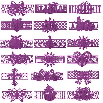 

Christmas Santa's Sleigh Chimes Jingle Bells Snowman Candlelight Metal Cutting Dies for DIY Scrapbooking Cards Craft 2019 New