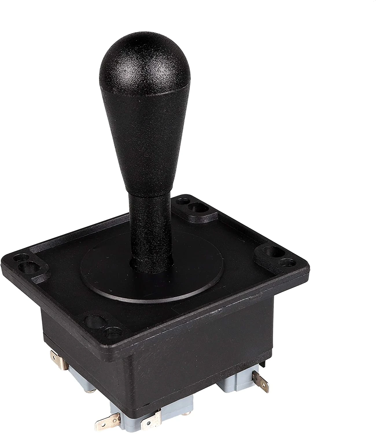 EG STARTS American Style Arcade Competition 2Pin Bat Joystick Switchable From 8 Ways Elliptical Handle, Precision 8-Way 187"