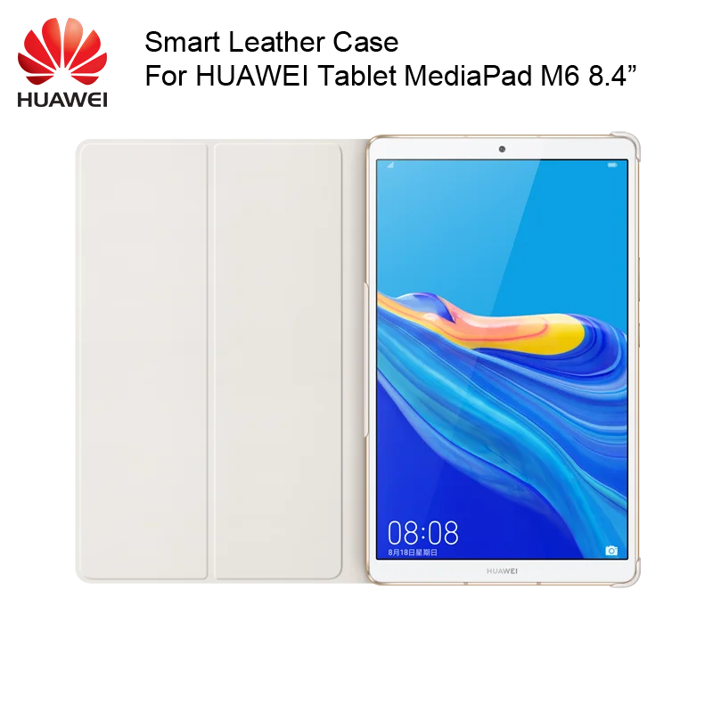 

Original HUAWEI Tablet MediaPad M6 8.4 inch Smart Leather Case with Exquisite appearance Magnetic Smart opening and closing