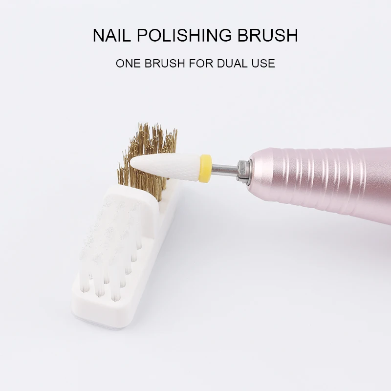 

Carbide Nail Drill Bit Cleaner Manicure Brushes For Nail Accessories Tools Polishing Sanding Grinding Head Cleaning Brushes