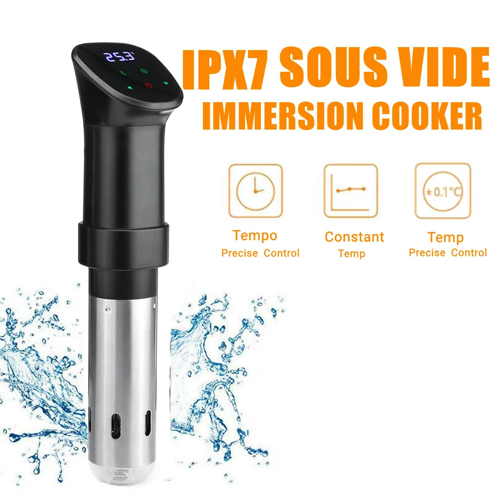 Sous Vide Precision Cooker 1100 Watts Immersion Circulator Temperature Time Control