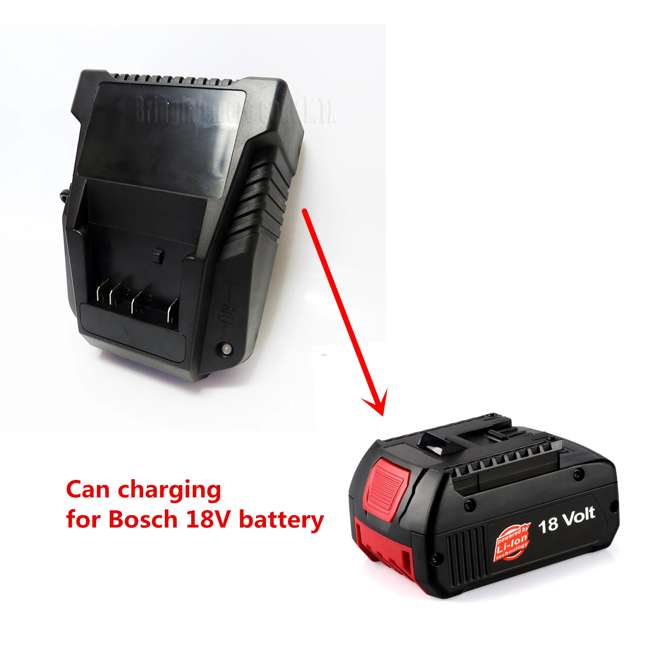 Replace Bosch Charger 14.4V 18V 3A Power Tool Lithium Li-ion Battery Charger BG 