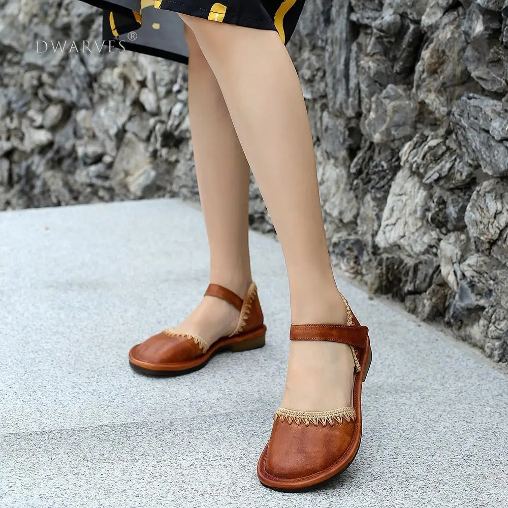Handmade Soft Leather Brown/coffee Mary 