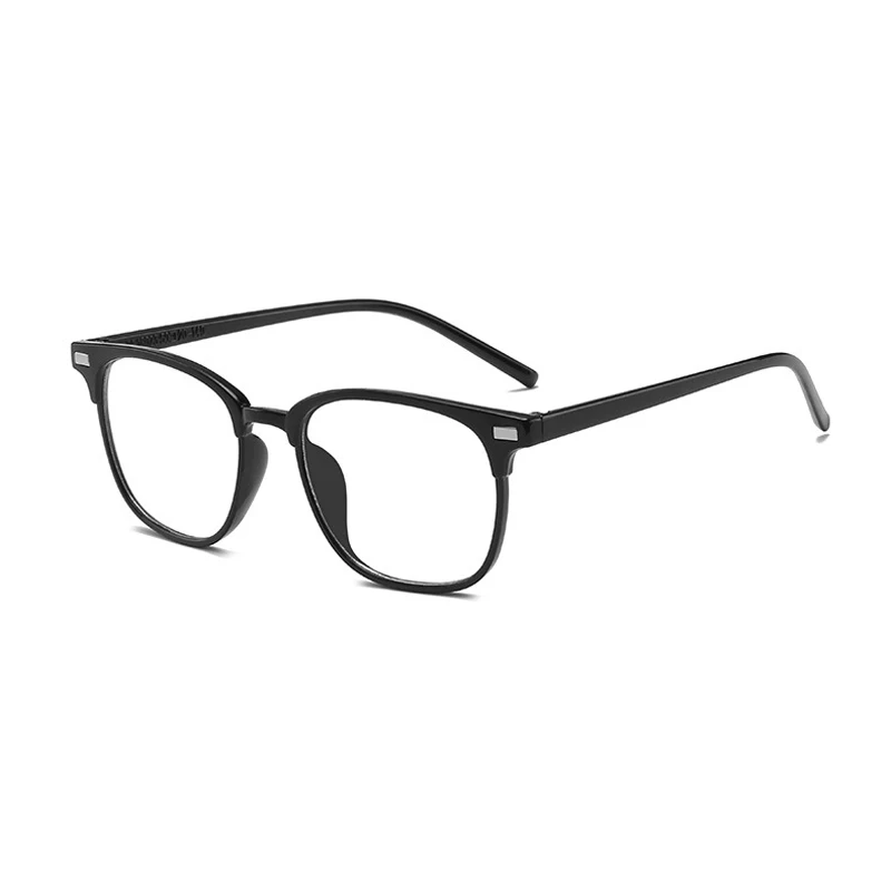Iboode, квадратные очки, оправа для мужчин и женщин, оправа для очков, заклепки, близорукость, компьютерные очки, мужские, женские, прозрачные линзы, оптические очки - Frame Color: C1