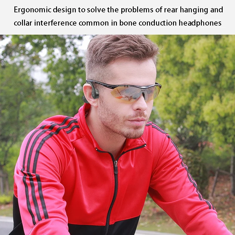 Z8 PRO Bone Conduction Bluetooth Headset Wireless Sports Waterproof Upgrade Stereo Bone Conduction Headphones