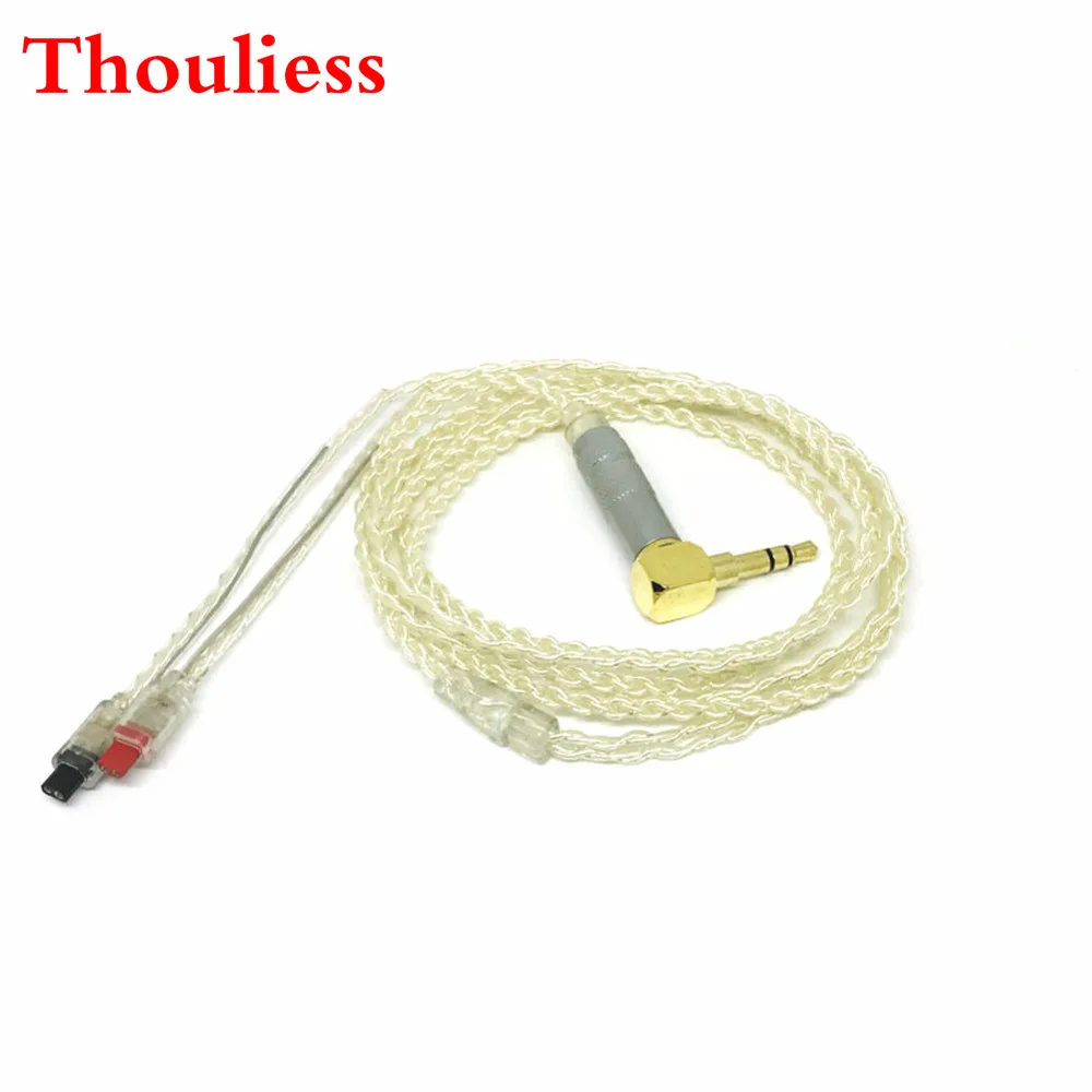 

Thouliess DIY 3.5mm 4 Core Replacement Earphone Upgrade Cable For Audio Technica ATH im01 im02 im03 im04 im50 im70