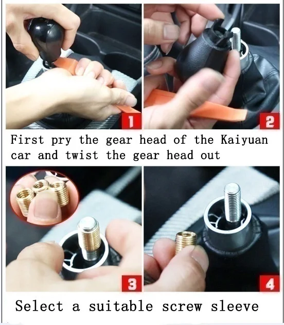 Mugen Power 5/6 Speed Racing Gear Shift knob Black Carbon Fiber With Red Line Or Blue Line for 95% cars