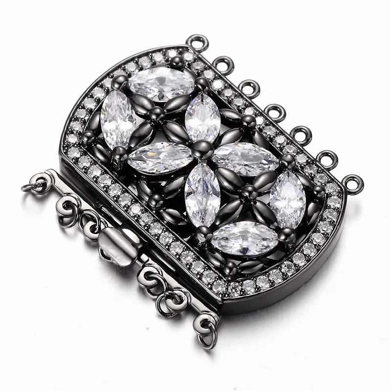2 Ʈ 귡 氨  ť ڴϾ  Clasps 簢  Ƽ Ʈ Clasps Ŀ   DIY  