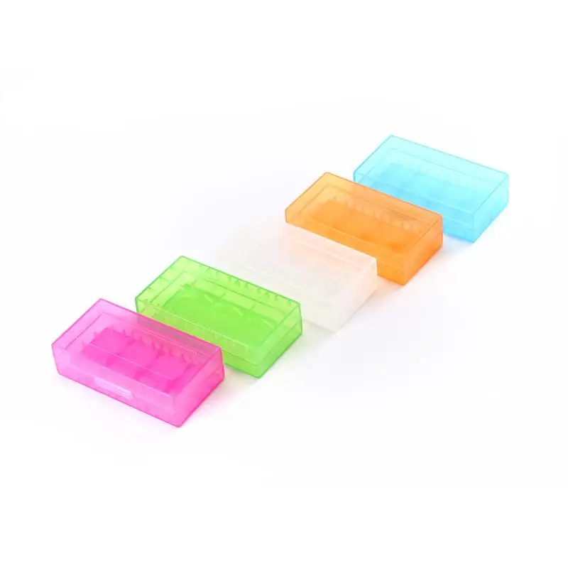 18650 CR123A 16340 Battery Case Holder Box Storage Color Optional BlueWhiteGreenprupleOrange
