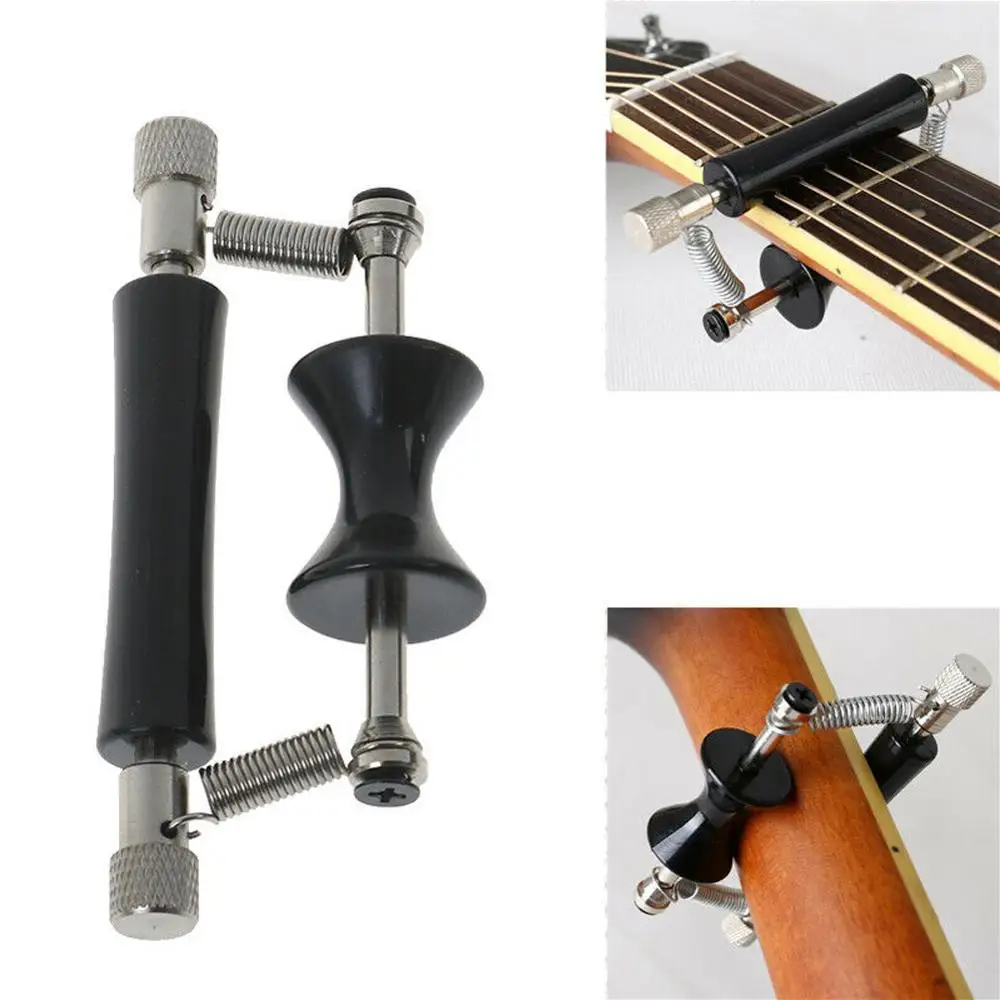 

Guitar-assisted rolling guitar capo glider metal is easy to slide up and down, suitable for folk classic acoustic guitar capo