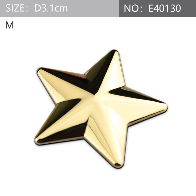 Car Stickers Badge Emblem 3d Metal Decoration Love Star Styling Decal For Car Body DIY Exterior Motorcycle Accessories