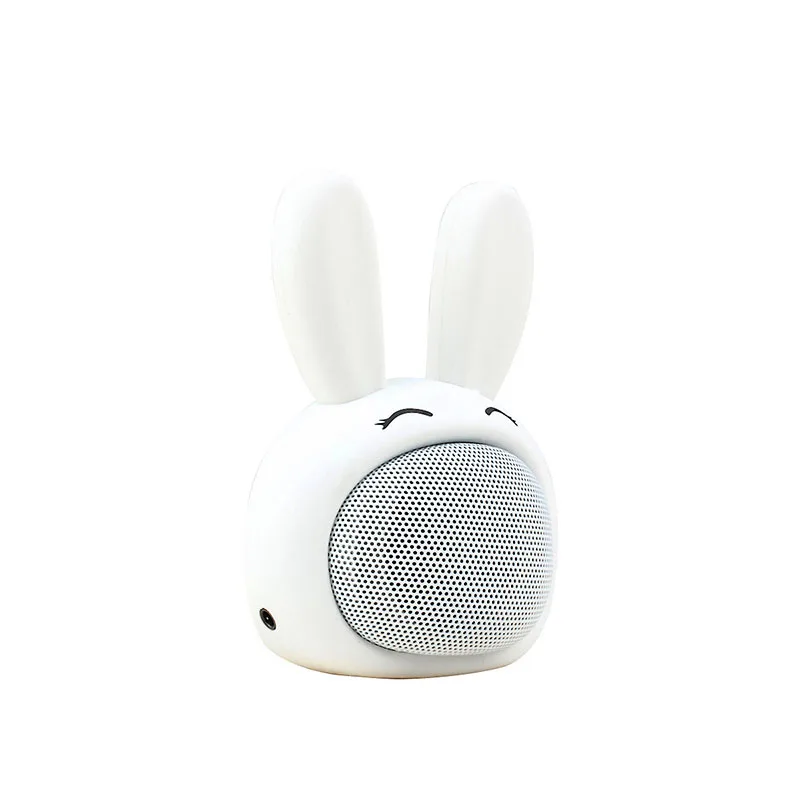 White Милый инновационный беспроводной Bluetooth динамик мини портативный смарт HIFI динамик мини портативный Bluetooth динамик - Цвет: White