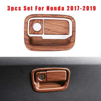 

For Honda CRV CR-V 2017-19 Storage Box Peach Grain Storage Trim Newest