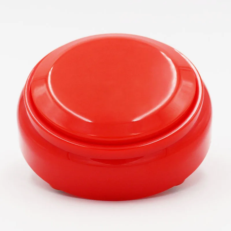 Red 30s звук записываемая Кнопка Talkie Игрушки Продукты бла кнопка - Цвет: Red