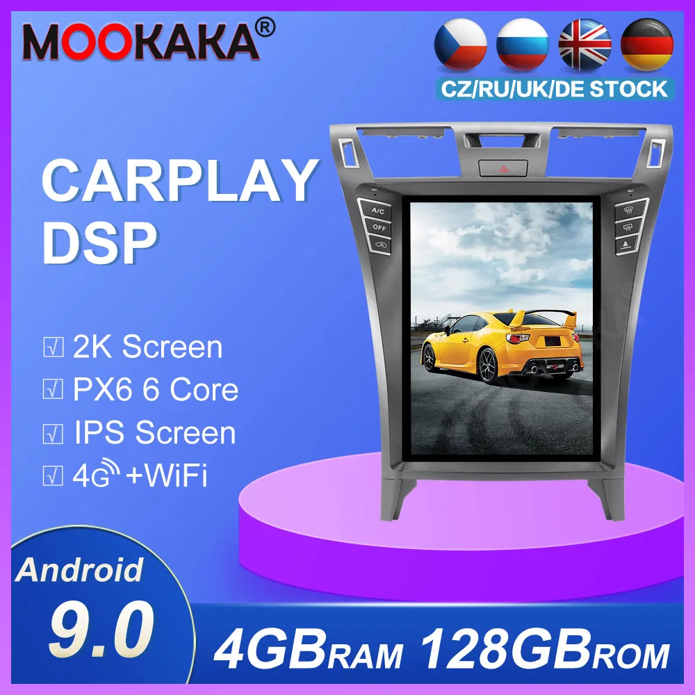 

For Lexus LS460 LS600h 2006 2007 -2012 Car Multimedia Player Android px6 tesla 4+128G Stereo Audio radio autoradio GPS Head unit