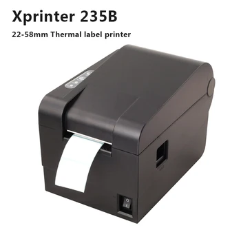 

Xprinter 235B thermal barcode printer sticker printer Qr code adhensive label printer New arrive high quality 20-58mm