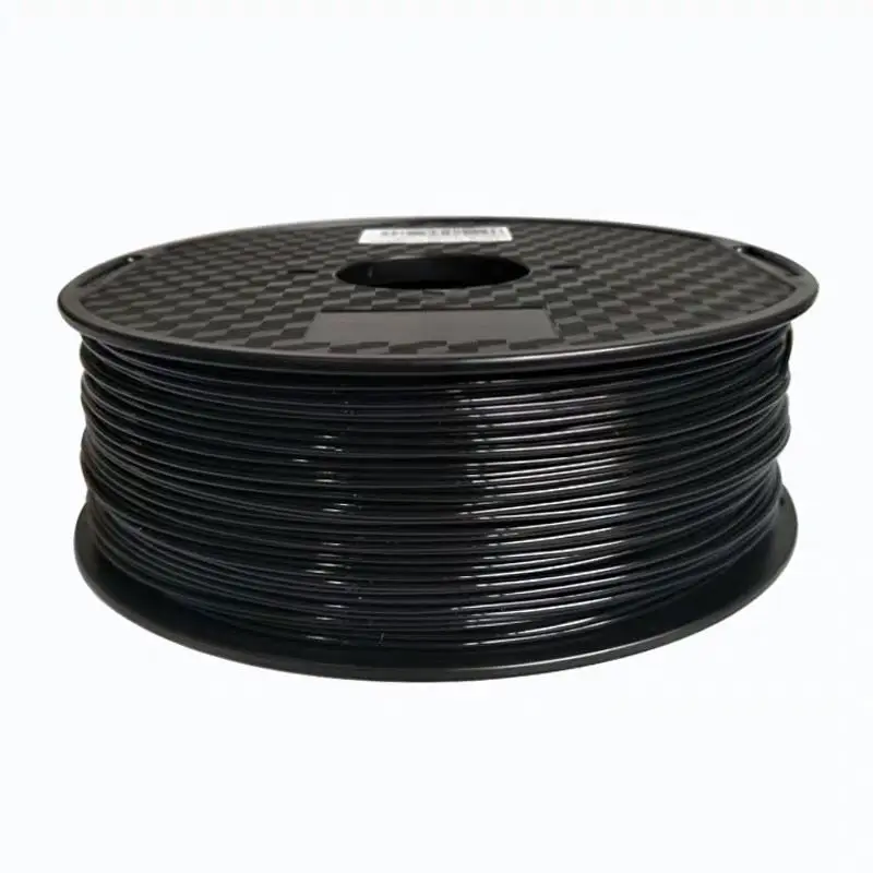 do filamento da impressão cinzento preto verde azul