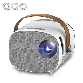 

AAO YG230 Mini Projector PK YG300 YG310 Portable for 1080P Video Beamer Home Theater WiFi Multiscreen Media Player Child Gift