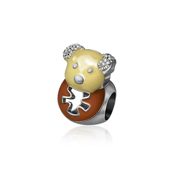 

NEW Original Design 100% 925 Sterling Silver Charm Authentic Classic Dog Of The Zodiac Retro Elegant Women Bead Wedding Jewelry