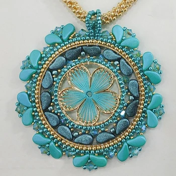 

Taidian Paisley Beads Czech Boncuk Perles Earrings Made Garment Diy Perles De Rocaille 8*5mm Turquoise Color 3grams About 10pcs