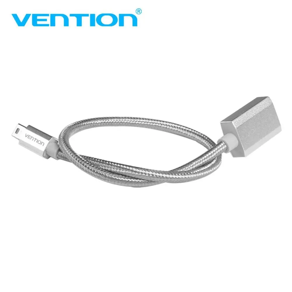 Vention супер высокая скорость передачи 0,25 м Мини USB2.0 OTG кабель OTG адаптер для камер U диск чтения карт MP4