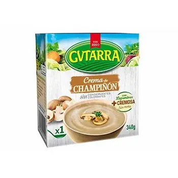 

Crema de champiñón con legumbres envase 340 g