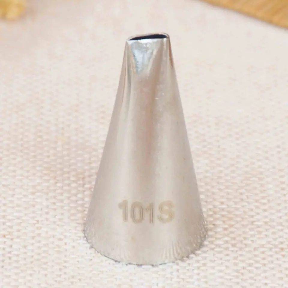 101S #101#102#103#104 Piping Nozzle For Creating Rose Petal Shape