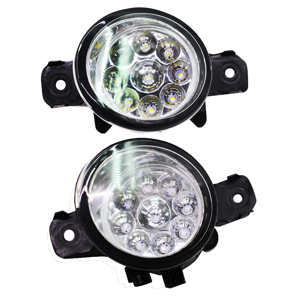 Автомобильная противотуманная фара светильник дьявольские глаза дневные