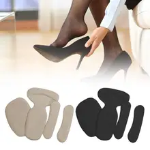 4 пары женских туфель на высоком каблуке; клейкие вкладыши; защита для ног; вставки для подушек; мягкая невидимая задняя пятка