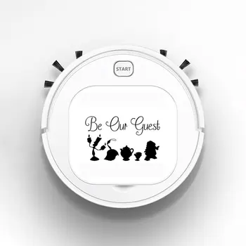 

Smart Robot Rechargeable Auto Smart Sweeping Robot Strong Suction Sweeper Vacuum Cleaner Beauty And The Beast Be Our Guest