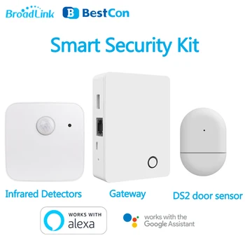 

Original Broadlink Bestcon Security Sensor Kit System Smart Gateway SR3 Infrared Detector MGW1 DS2 Door Sensor Remote Automation