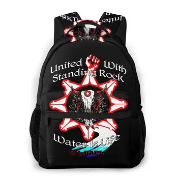 

Our Planet Shoulder Bag for Teenage United With Standing Rock - Water Is Life Fashion Students Backpack