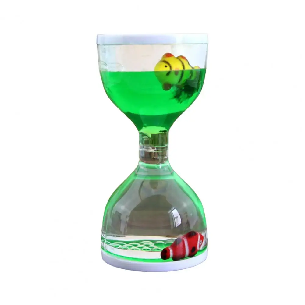 Creative Animal Acrylic Hourglass Timer Liquid Oil Hourglass oil drip hourglass oil dripping Floating Liquid Oil Kids Toy 4